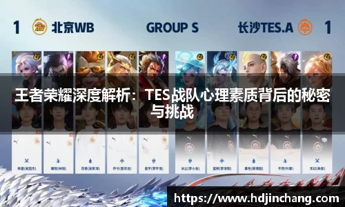 王者荣耀深度解析：TES战队心理素质背后的秘密与挑战